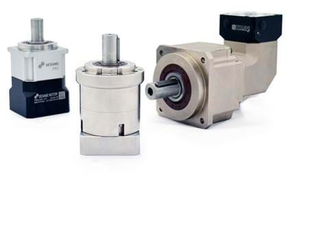 Three different planetary gearboxes