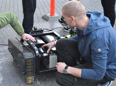 Trailermover with BJ-Gear demonstration