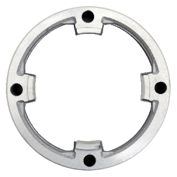 Hydro-Mec 085 afgangsflange FL, Aluminium