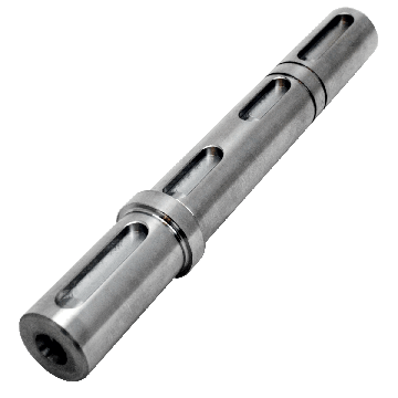 Hydro-Mec 050 aksel Ø25x52 mm dobbelt, Stål