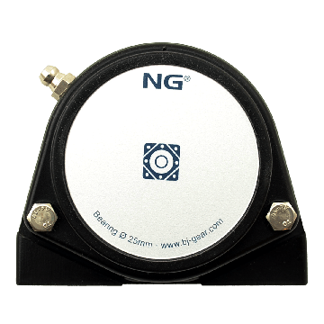 NG vandtæt ståleje med gevind S2 Ø25, 2-huls, lukket dæksel