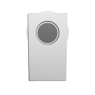 Clean-Geartech VFI I30, worm gear Ø14, 80:1, input 63B14, B3, OF320, stainless steel