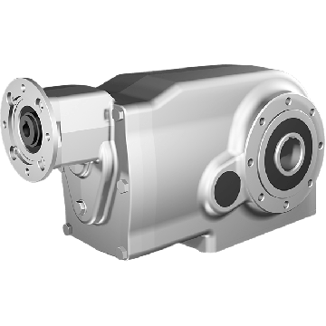 Clean-Geartech X74N, keglehjulsgear Ø40H7 hulaksel, 74,79:1, indgang 71B14, V5, rustfrit stål