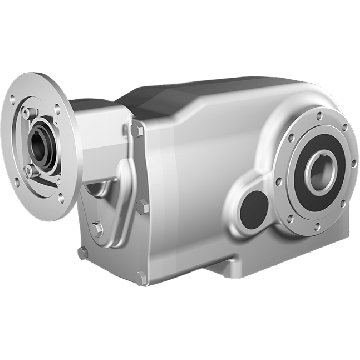 Clean-Geartech X74N, keglehjulsgear Ø40H7 hulaksel, 85,99:1, indgang 90B14, V5, rustfrit stål