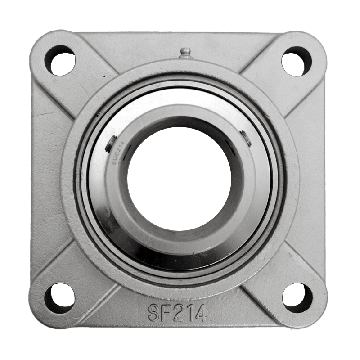 Flanged bearing SUCF214S, Ø70, 4-holes, stainless steel