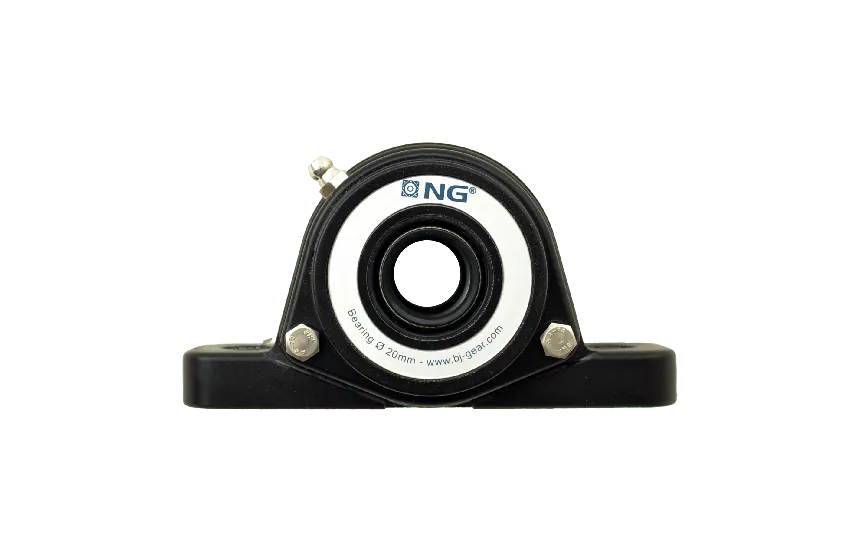 NG waterproof pillow block bearing SF2 Ø20, 2-bolt, open cover