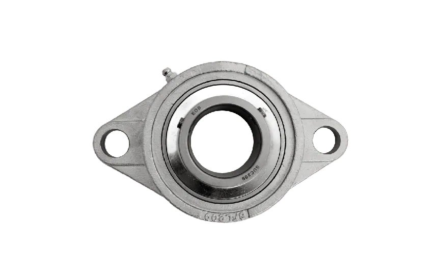 Flange bearing SFL Ø45, 2-bolt, stainless steel