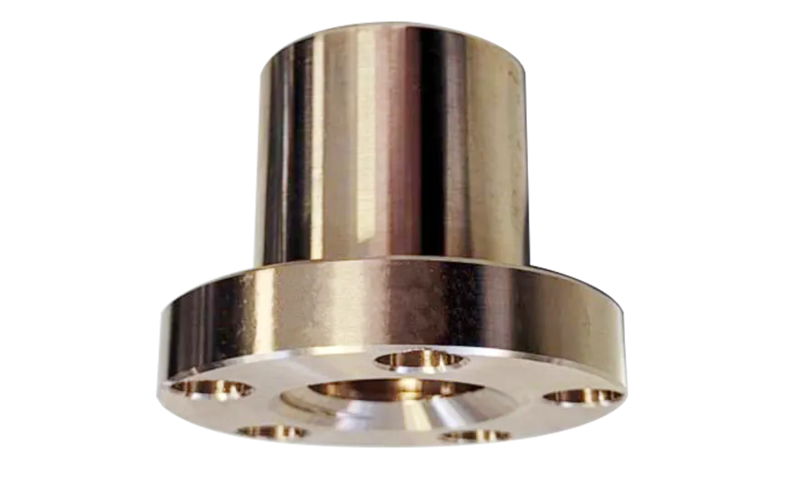 CONTI trapezmøtrik med flange CBC Tr 40x7, højre gevind, bronze