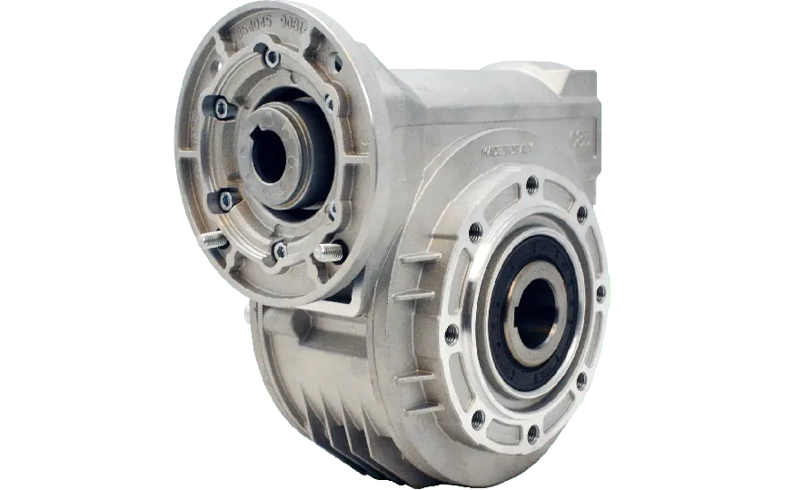 Hydro-Mec 085, snekkegear Ø35 hulaksel, 96:1, indgang 80B14, aluminium