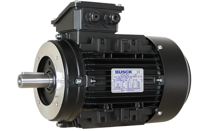 Busck AC-motor T3A100LB-4A22, 3kW, 1450RPM, 230/400V, 50Hz, ATEX 22, aluminium