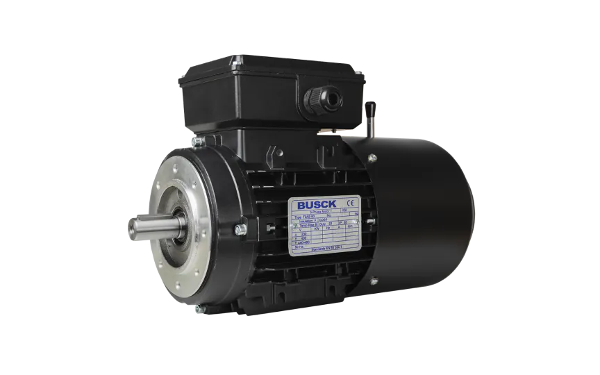 Busck AC motor T2AB71B-4HM, 3.37kW, 1400RPM, B14, 230/400, 50 Hz, Aluminium
